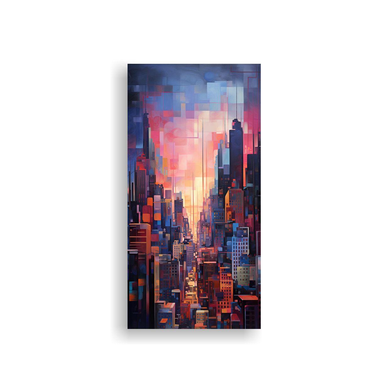 Pinturas Decorativas De Impacto Visual En Lienzo 70x140cm-0