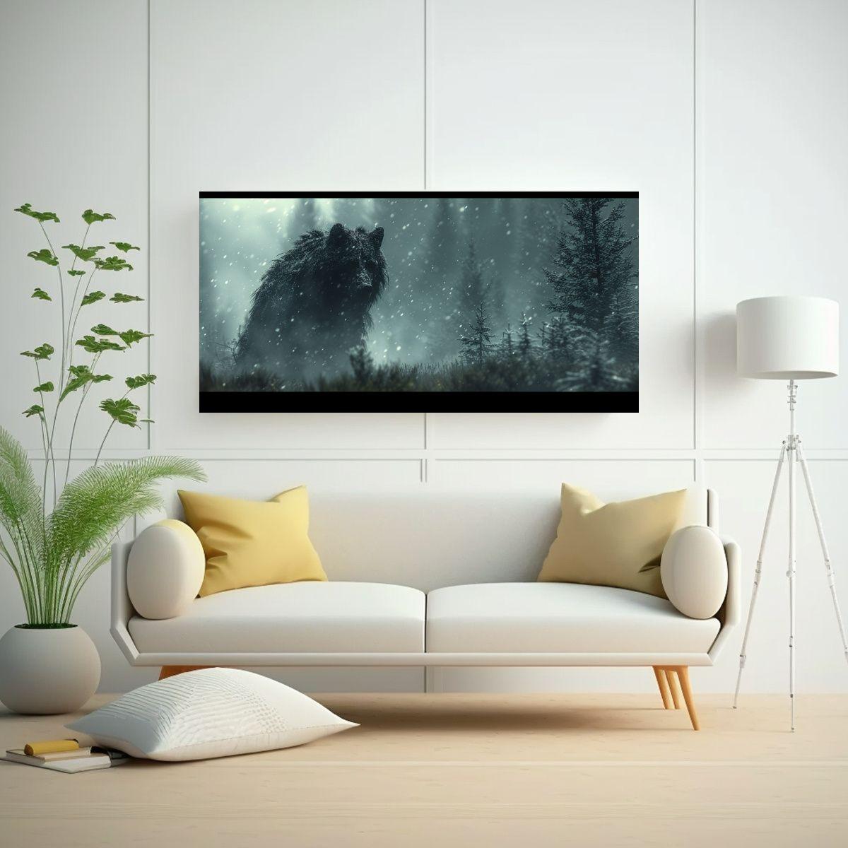Cuadro Decorativo De Composición Creativa: 140x70cm-2