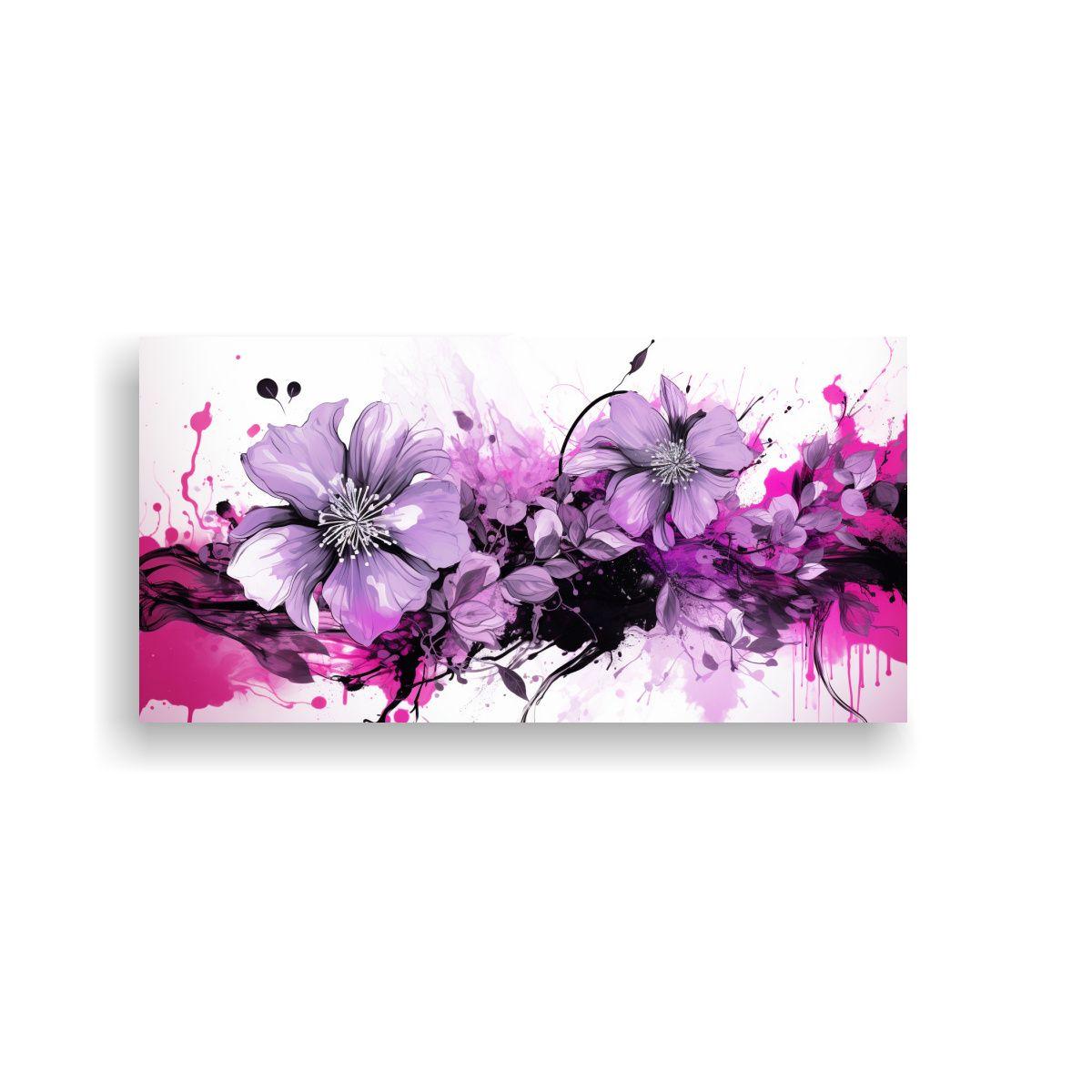 Pinturas Decorativas Estilo Neonoir Con Finas 80x40cm-0