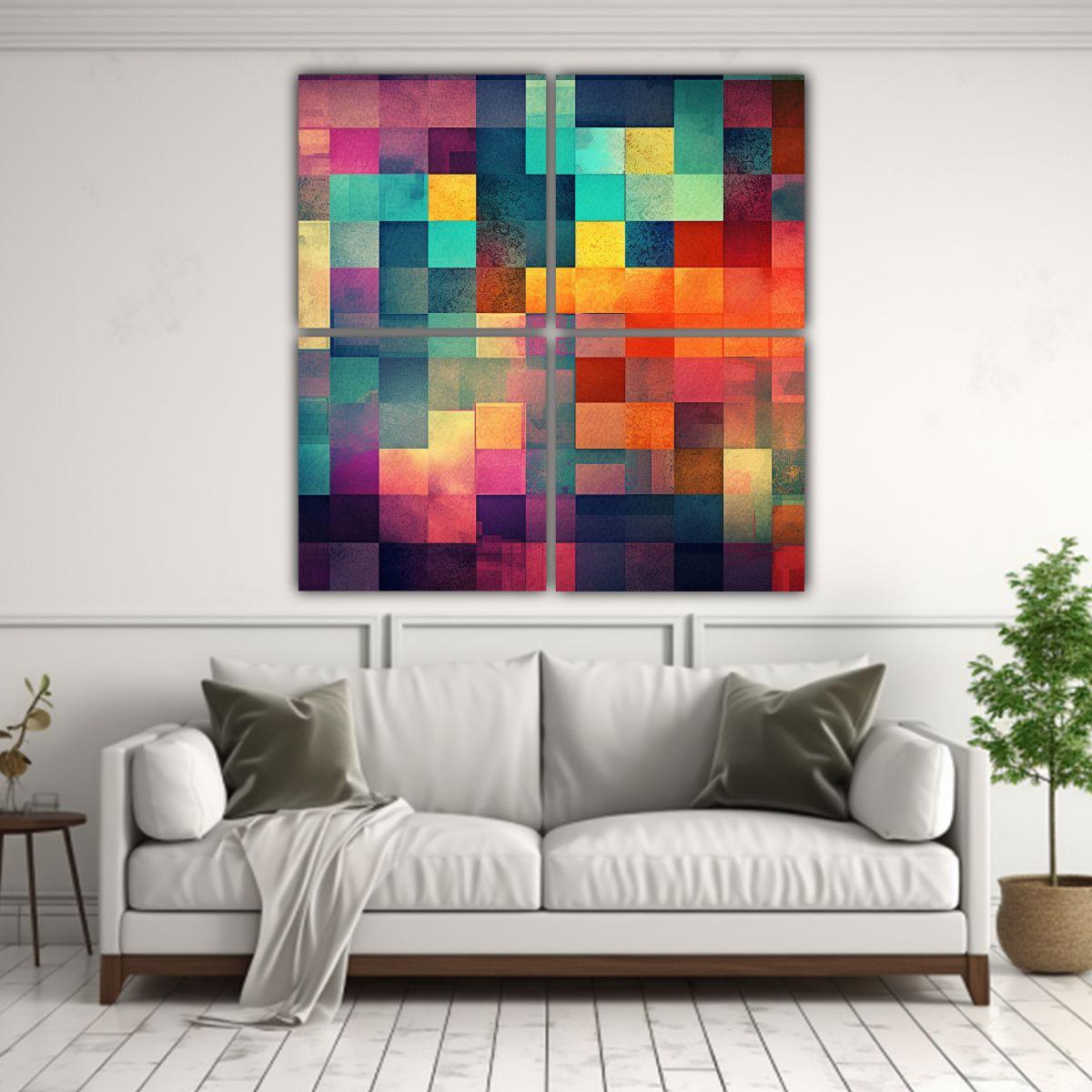 Cuadriptico Decorativo Inspirador Para Un Canva 40x40 Cm-2