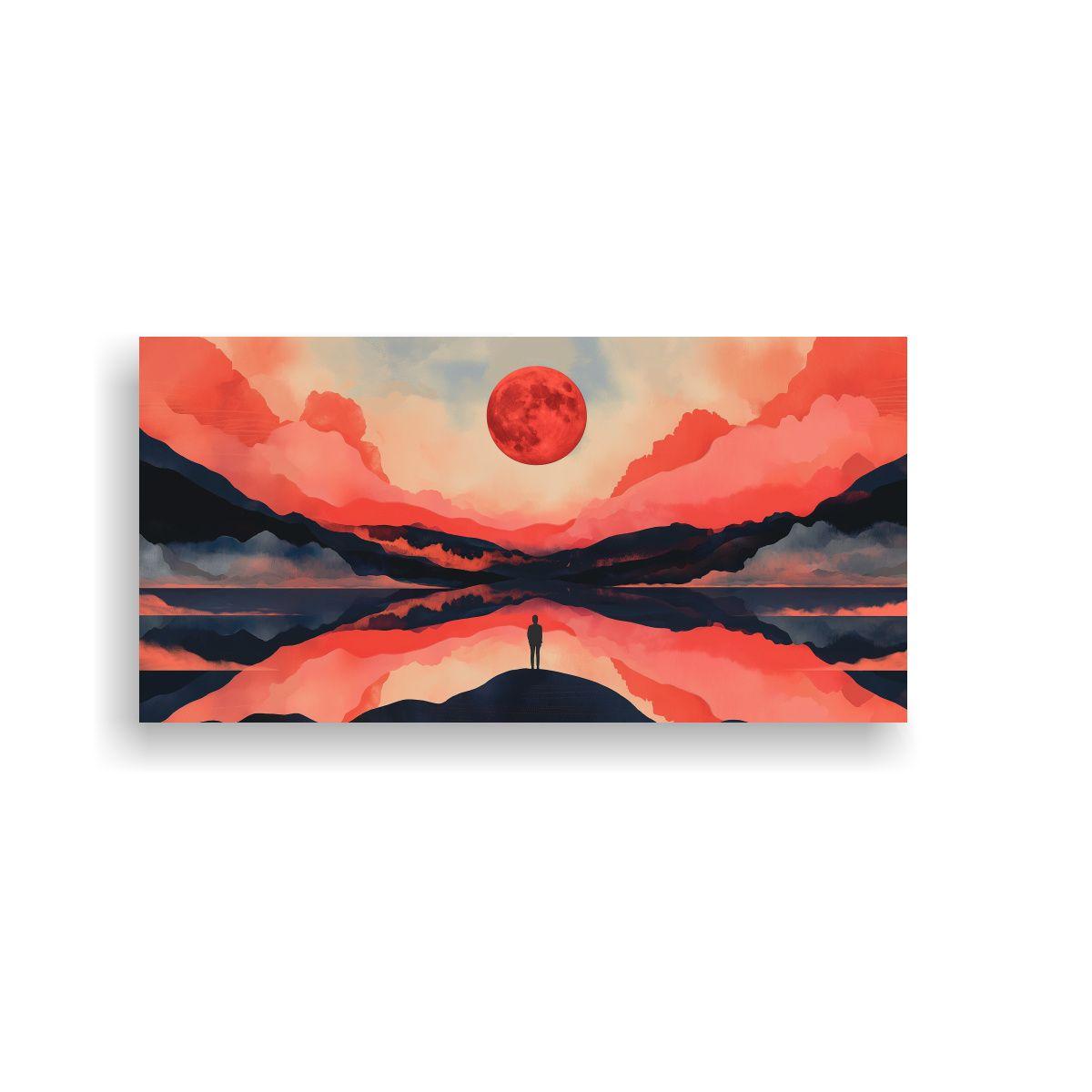 Arte De Pared Movimiento Vital: Hermoso Papel 60x30cm-0