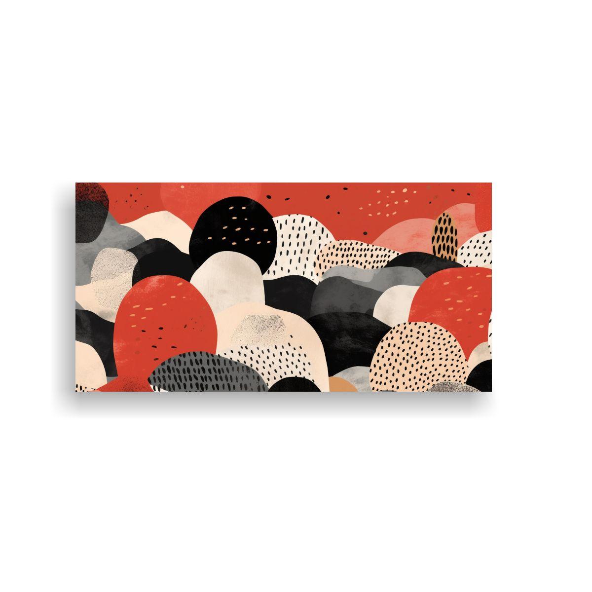 Patrón Abstracto Minimalista Contemporáneo 40x20cm-0