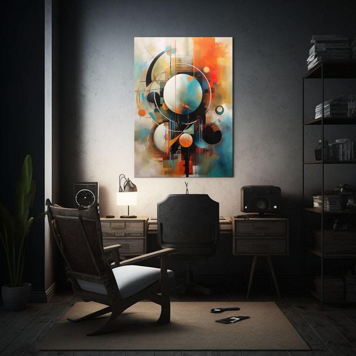 Arte Abstracto Perspectiva Inspiradora 30x40cm-2