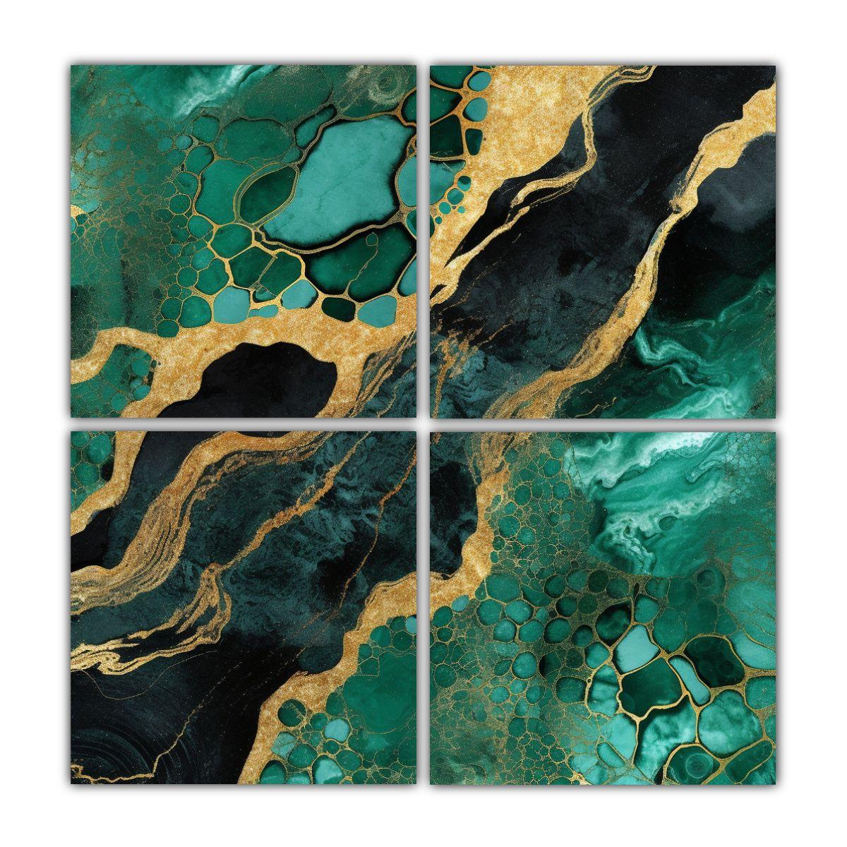 Cuadros Modernos De Regalo En Mármol Verde 200x200 Cm-0