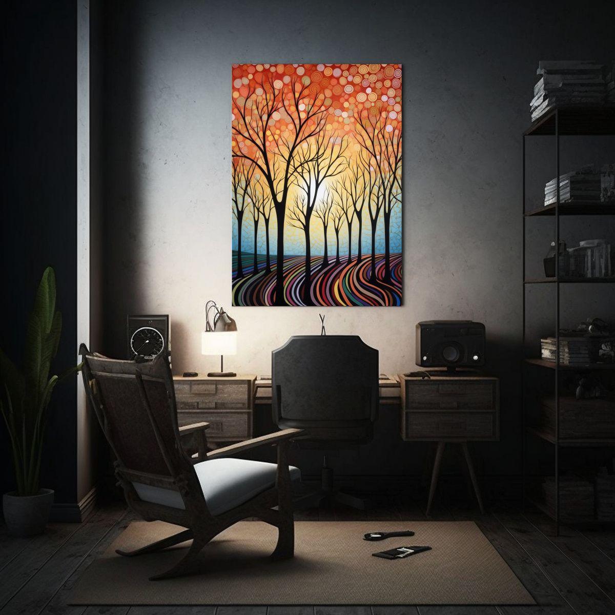 Pinturas Decorativas De Lienzo Vanguardia Vida 40x60 Cm-2