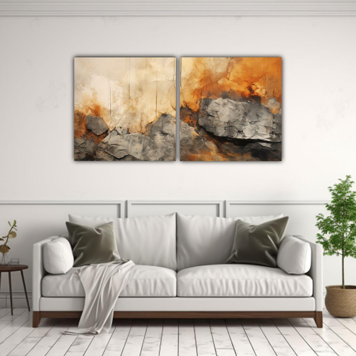 Lienzos Movimiento Vitalidad: Fondos Textura 160x80 Cm-2