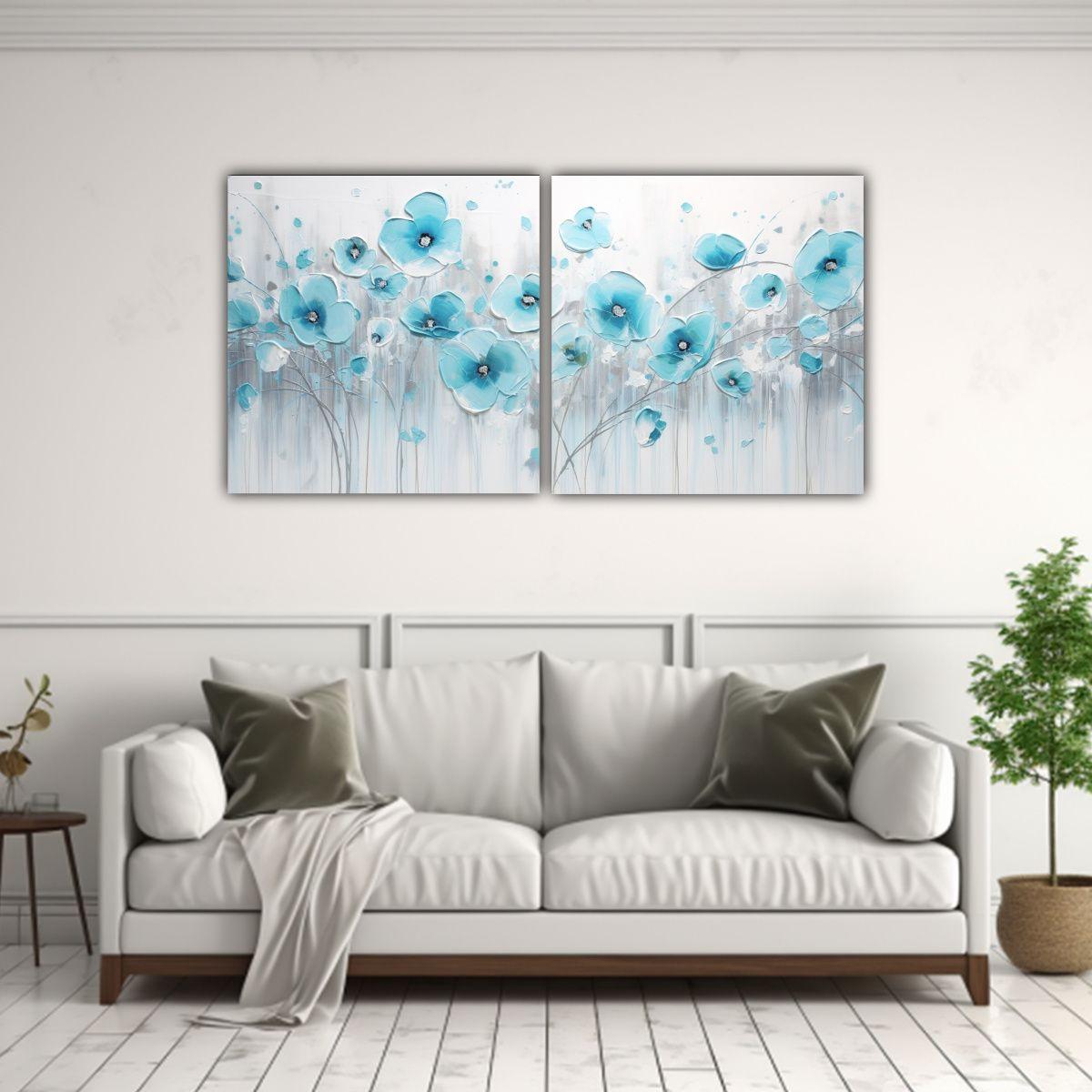 Arte Pared Patron Intenso Decoración Hogar 120x60 Cm-2