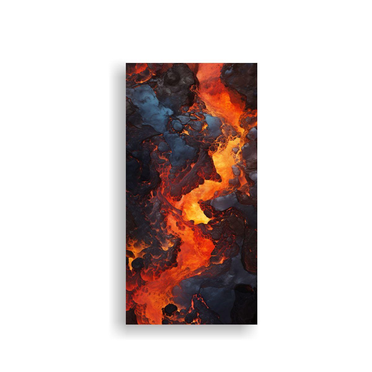Cuadro Temático De Fantasía: Núcleos Fundidos 70x140cm-0