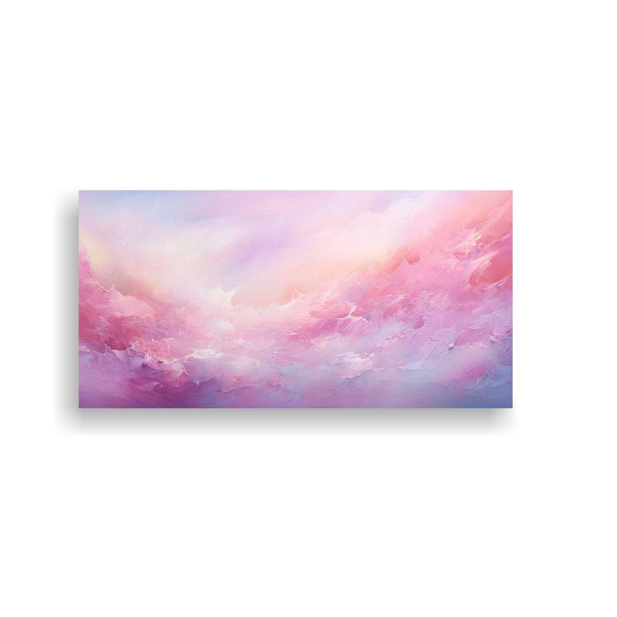 Pintura Abstracta Juveniles Movimiento Aurora 160x80cm-0