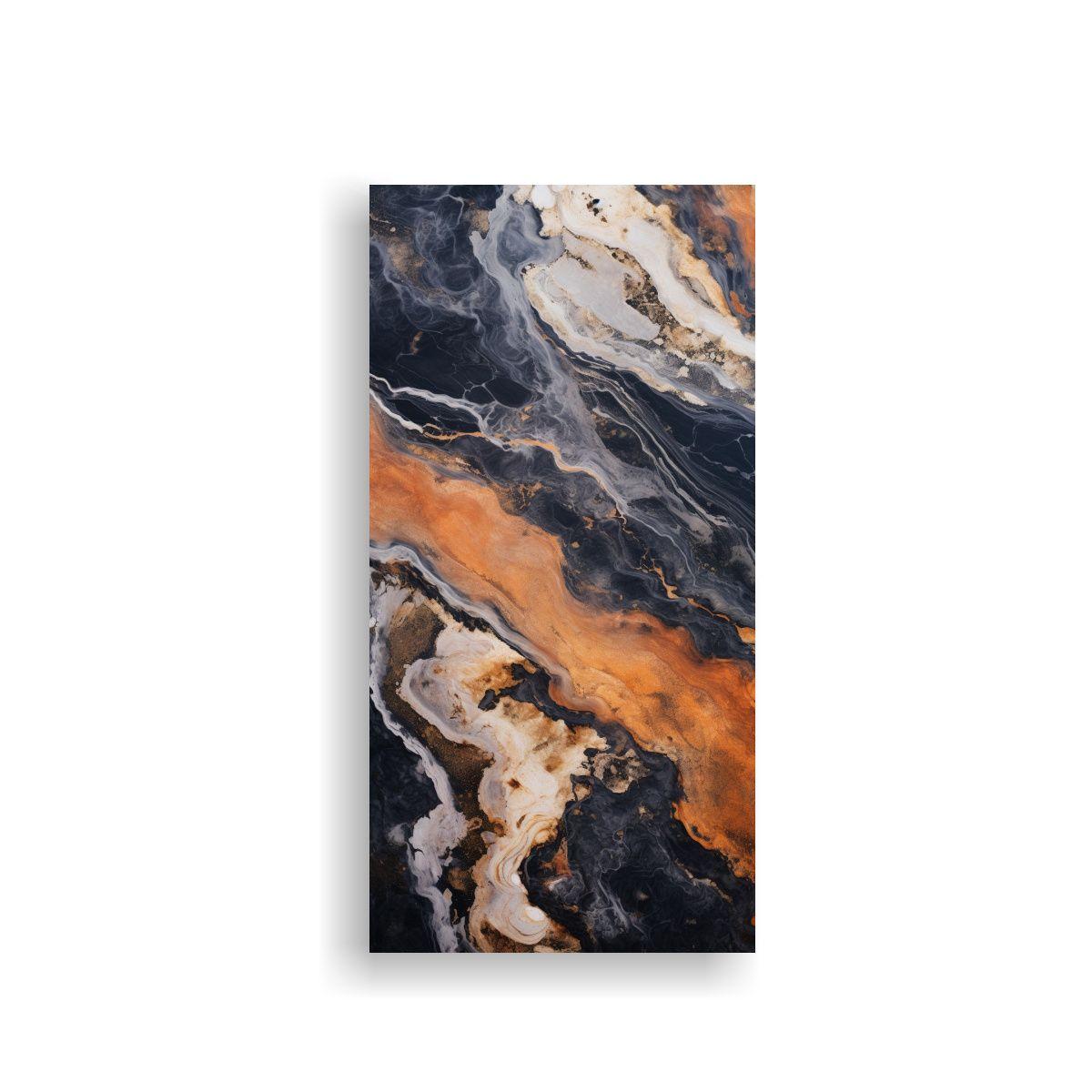 Pintura De Pared Fotografía Abstracta Mármol 70x140cm-0