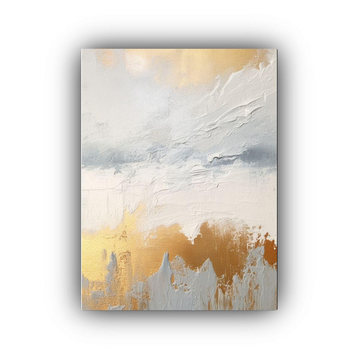 Paisaje Minimalista De Colores Pastel En Arte 40x60cm-0