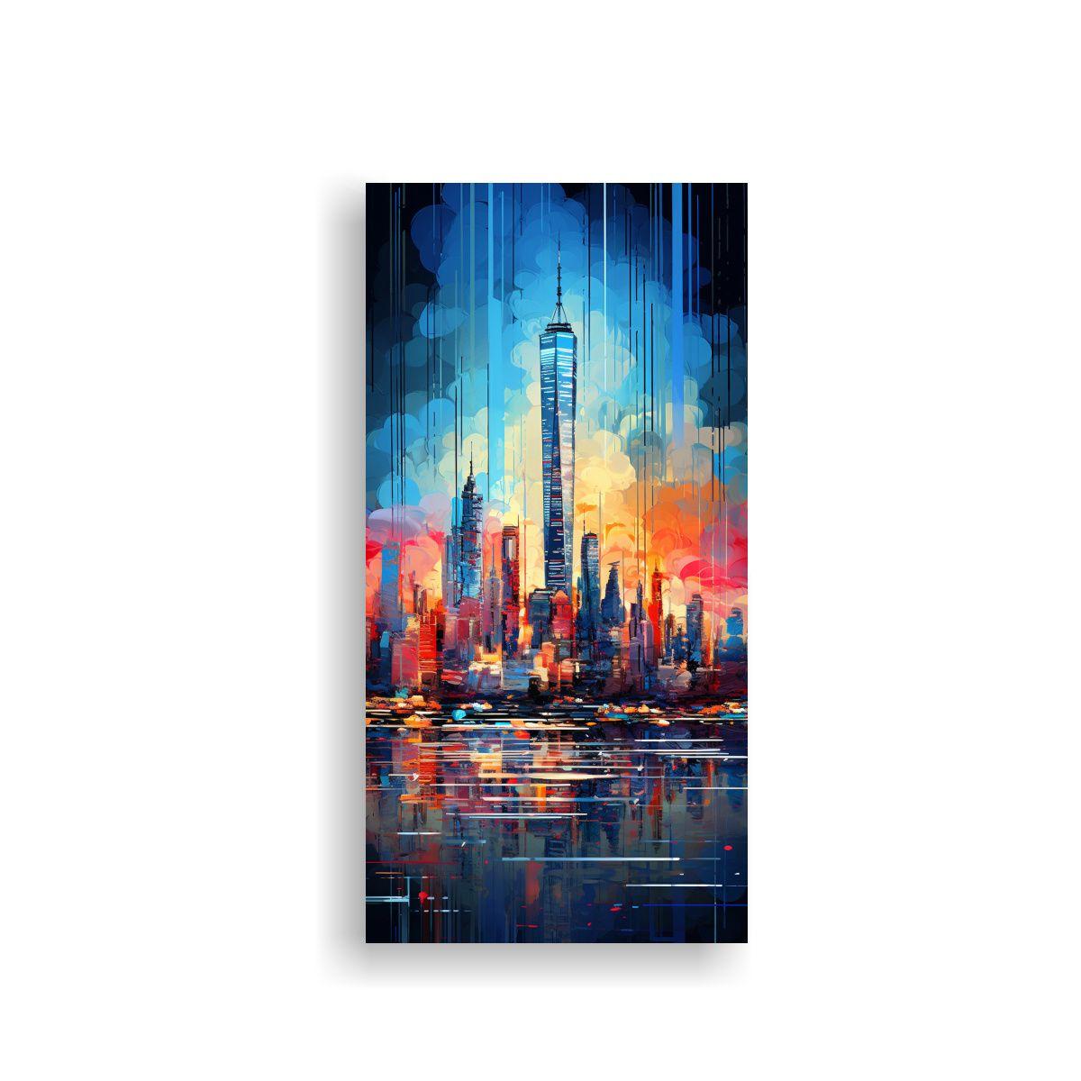 Pinturas De Arte Mixto De Arte De Pared Patrón 60x120cm-0