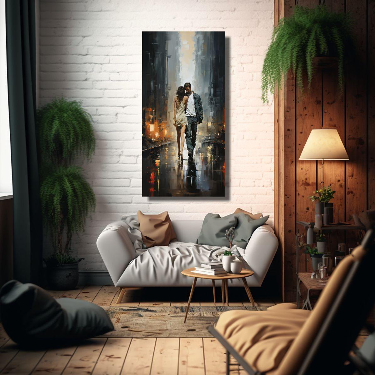 Pintura Al óleo De Estilo Minimalista 50x100cm-2