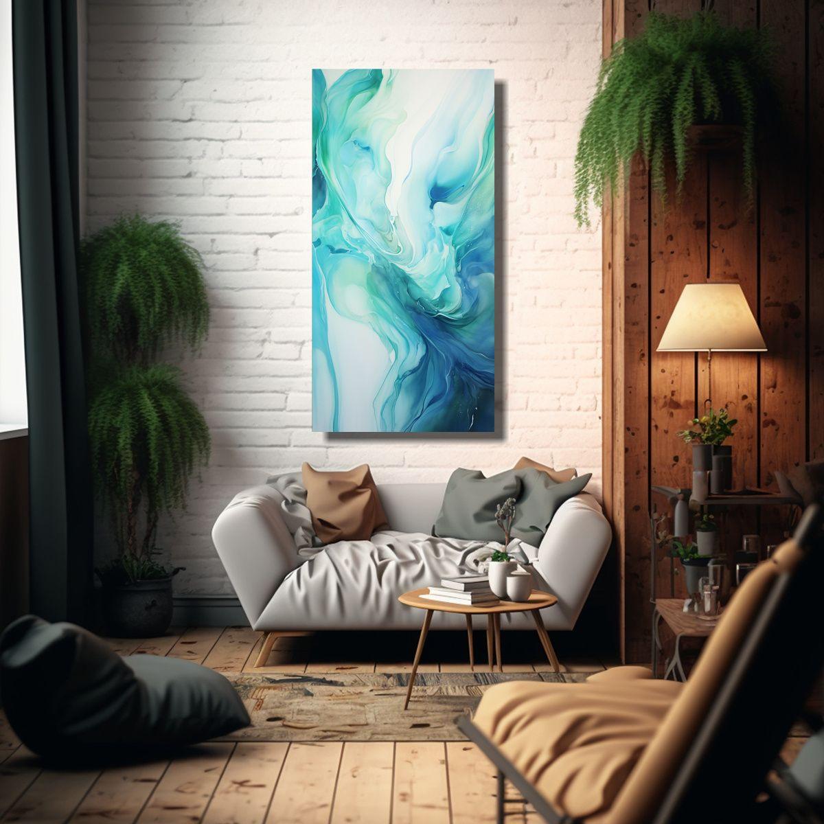 Pintura Decorativa De Cuadro Cuadro Linda Whirling 80x160cm-2