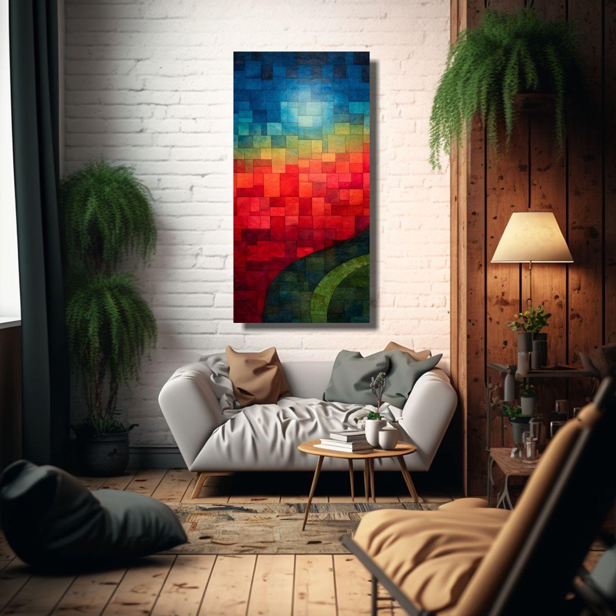 Pinturas De Decoración: Arte Conceptual Pop Art 70x140cm-2