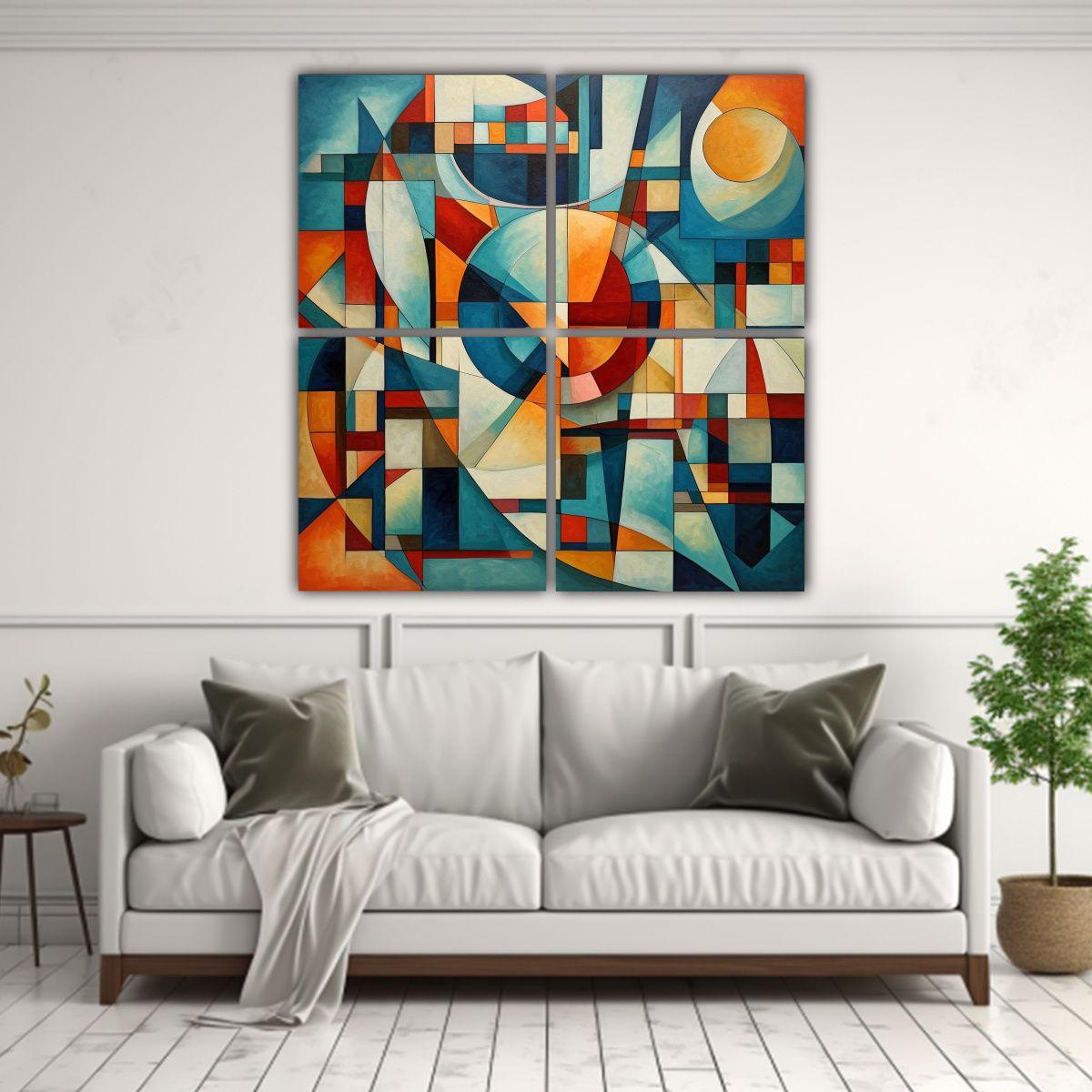 Lienzos Creativos Cuatro Canvas Alegría: Libera 60x60 Cm-2