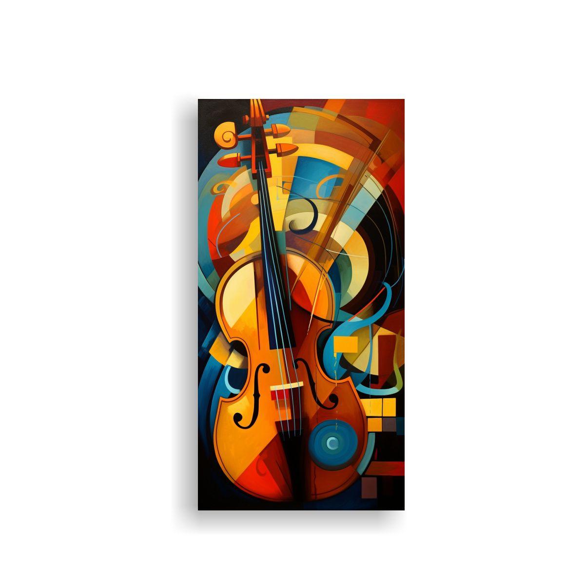 Cuadro Lienzo Movimiento Fantasía Estilo Dali 30x60cm-0