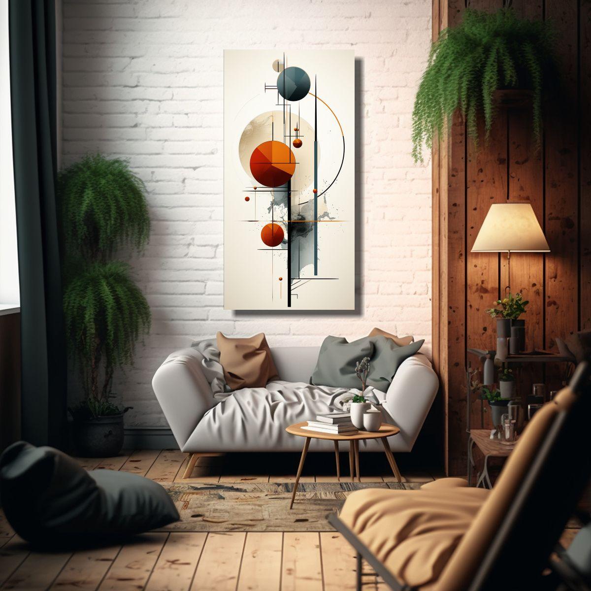 Cuadro Concepto Exuberantes Diseño Artístico 80x160cm-2