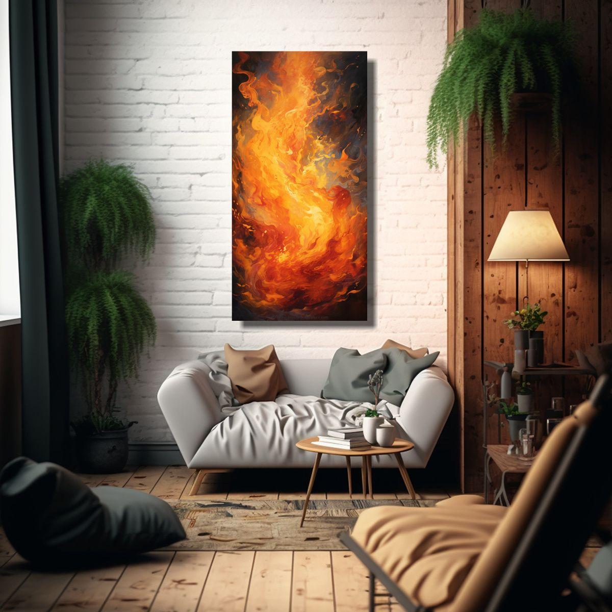Pinturas Decorativas Canva Tonos Unica La Danza 60x120cm-2