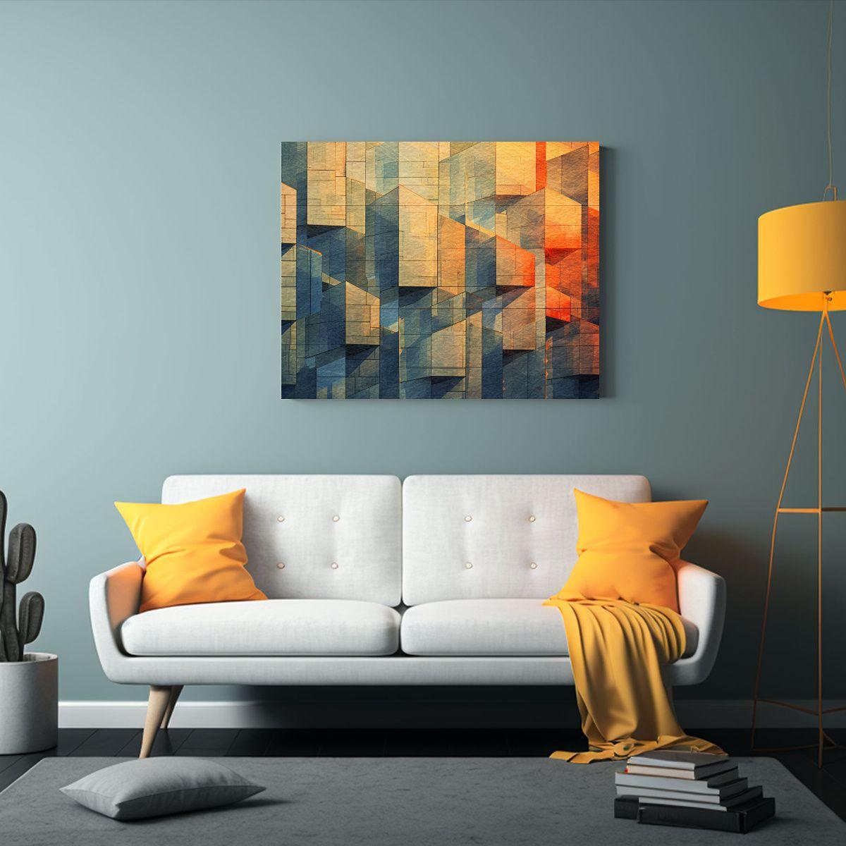 Pinturas Decorativas Arquitectónicas Con Texturas Contrasta 45x30cm-2