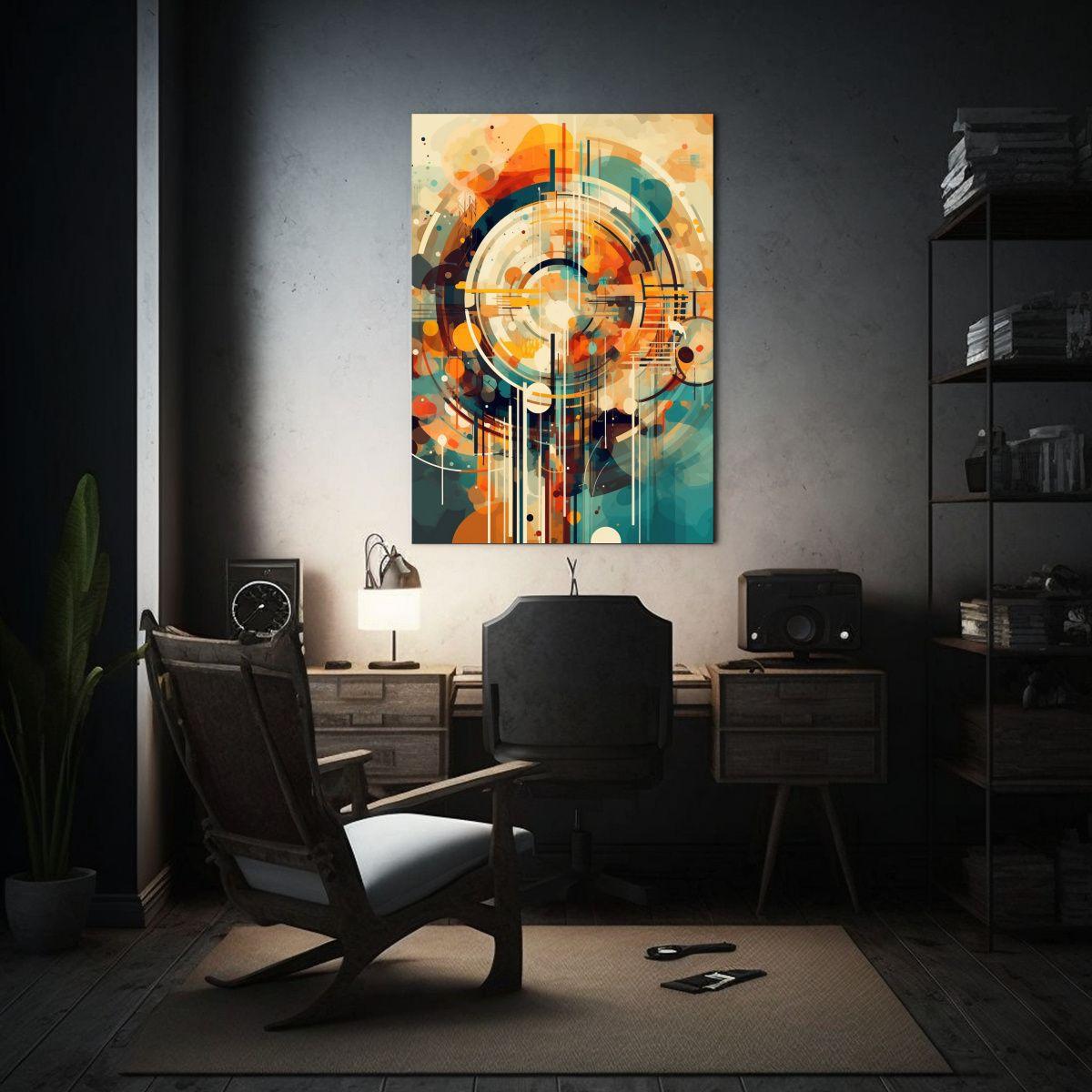 Pintura Decorativa Inspiradora Que Combina Arte 80x120cm-2