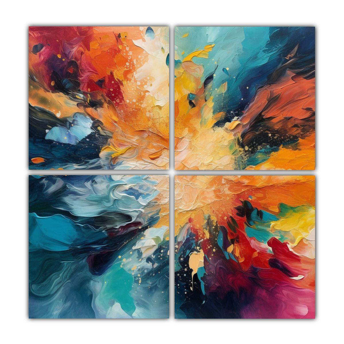 Cuadros De Pared Modernos Con Personalidad: 180x180 Cm-0
