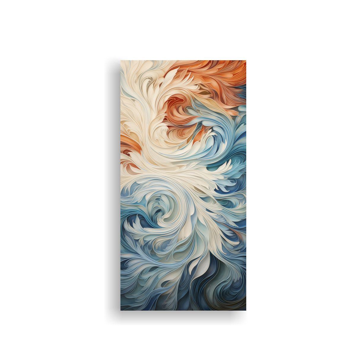 Pinturas Decorativas Con Patrones Abstractos 20x40cm-0