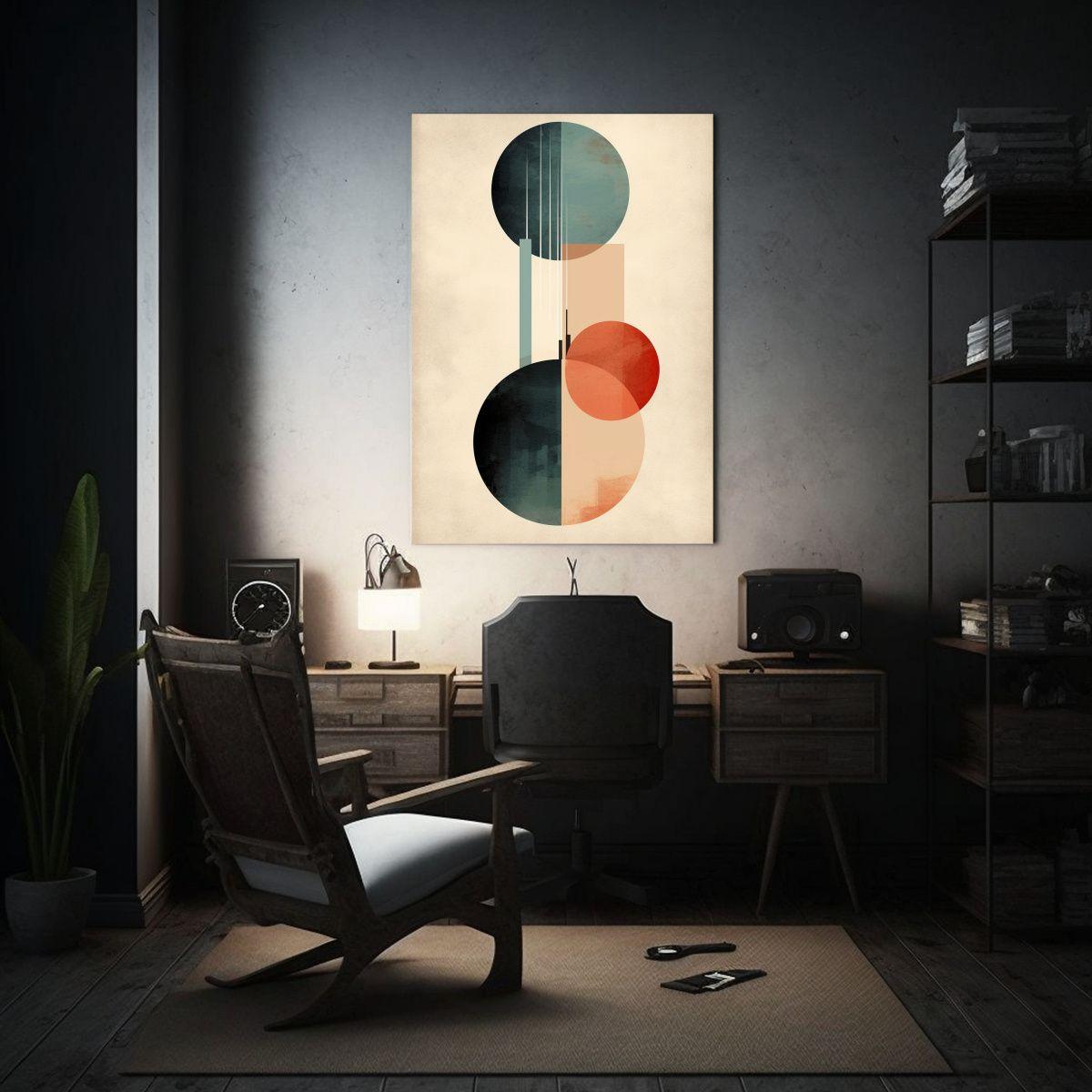 Pinturas Decorativas Minimalistas En Tonos Suaves 20x30cm-2