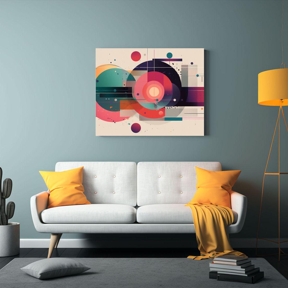 Pinturas Decorativas Clásicas Para Uso De Lienzo 65x50cm-2
