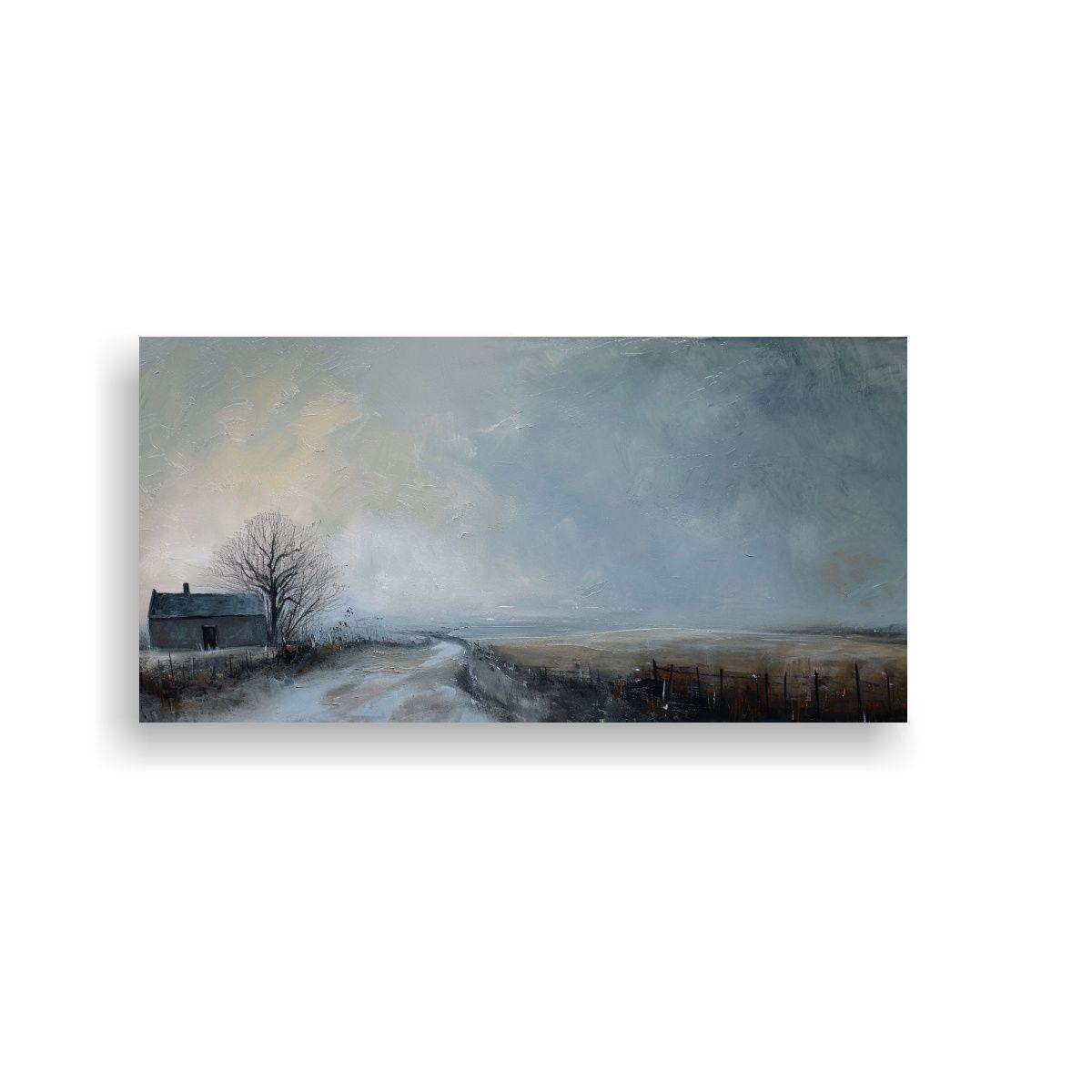 Pinturas De Campo Inglés Exuberante Para Decorar 160x80cm-0