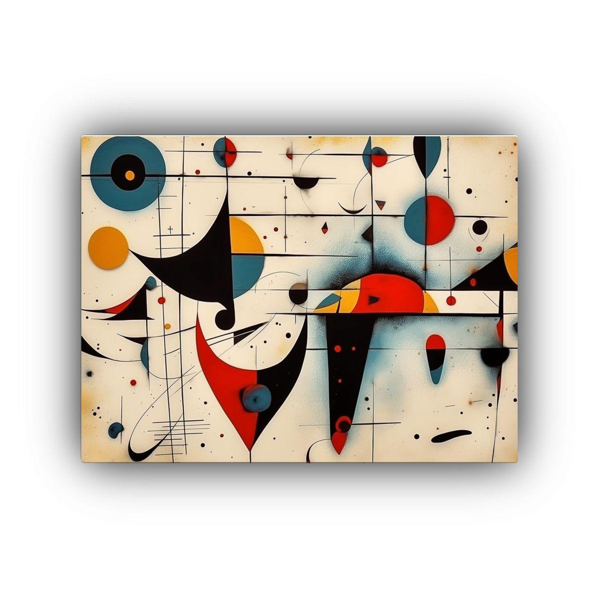 Pinturas Abstractas En Bastidor: Concepto De Efecto Visual E 50x40cm-0