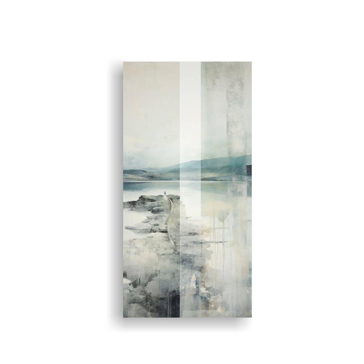 Pintura En Bastidor Impreso Exuberantes Con 80x160cm-0