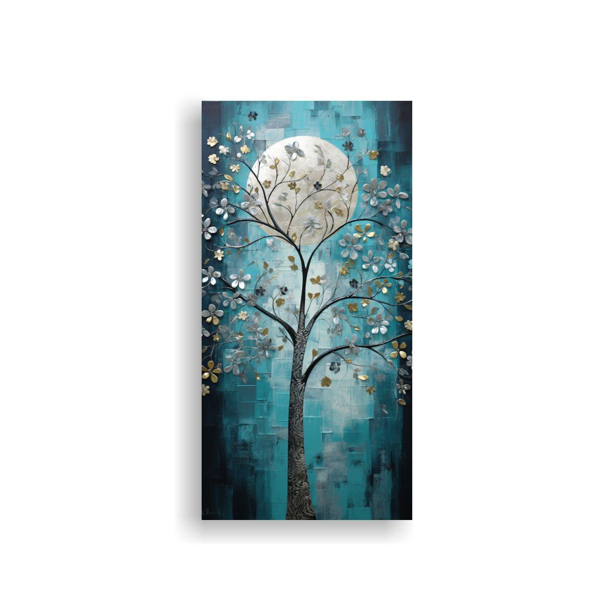 Cuadro Vertical Para Comedor Con Imagen Del 80x160cm-0