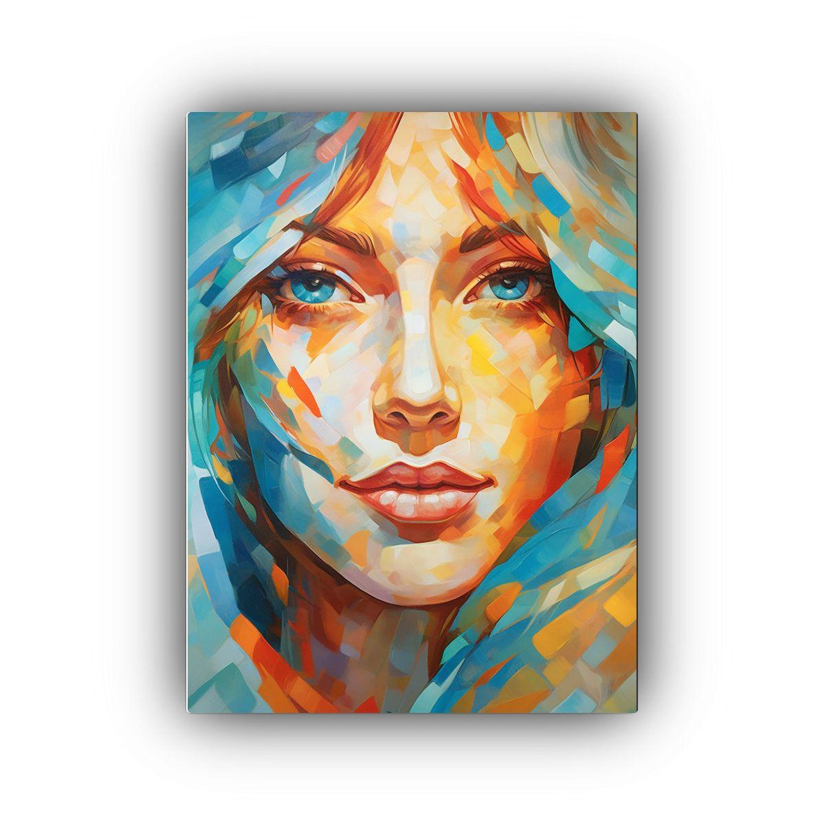 Lienzo De Gal Gadot Y Scar En Bastidor 50x65cm-0