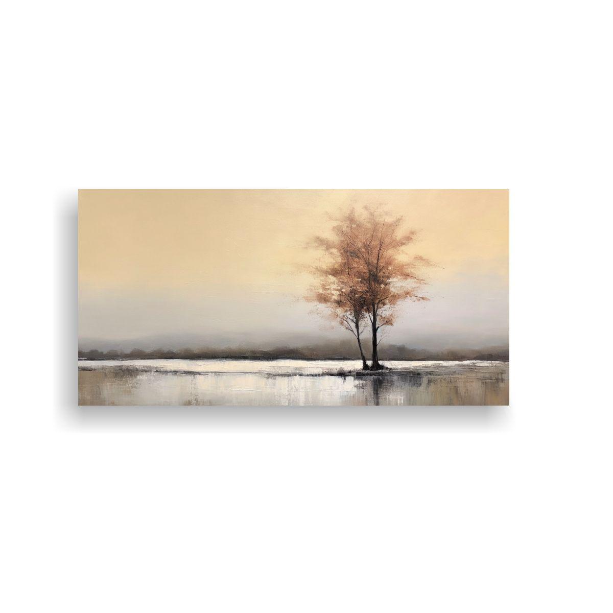 Paisajes Minimalistas En Tonos Suaves Con Textura 160x80cm-0