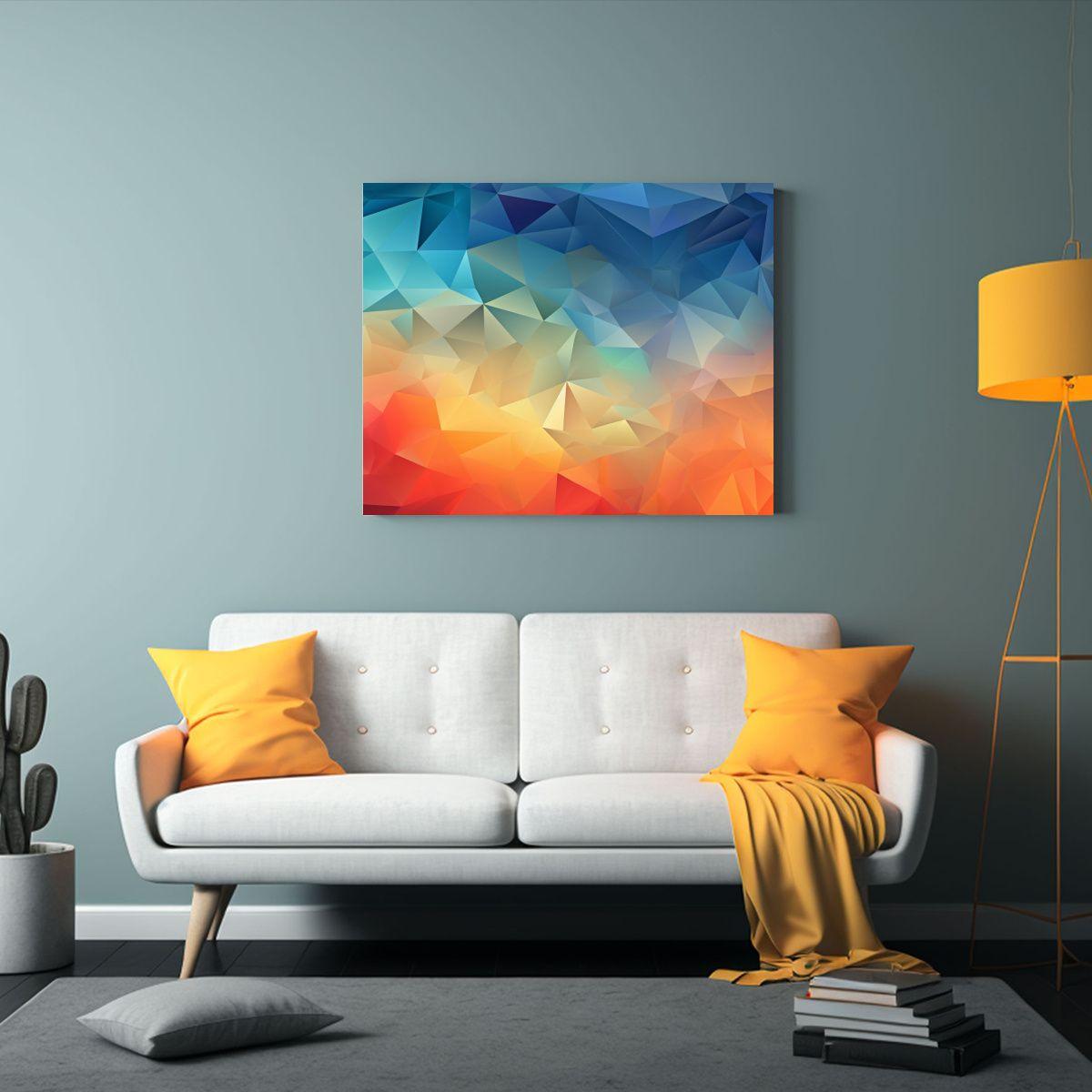 Fondo Abstracto Colorido Para Pinturas Decorativas Modernas 120x80cm-2