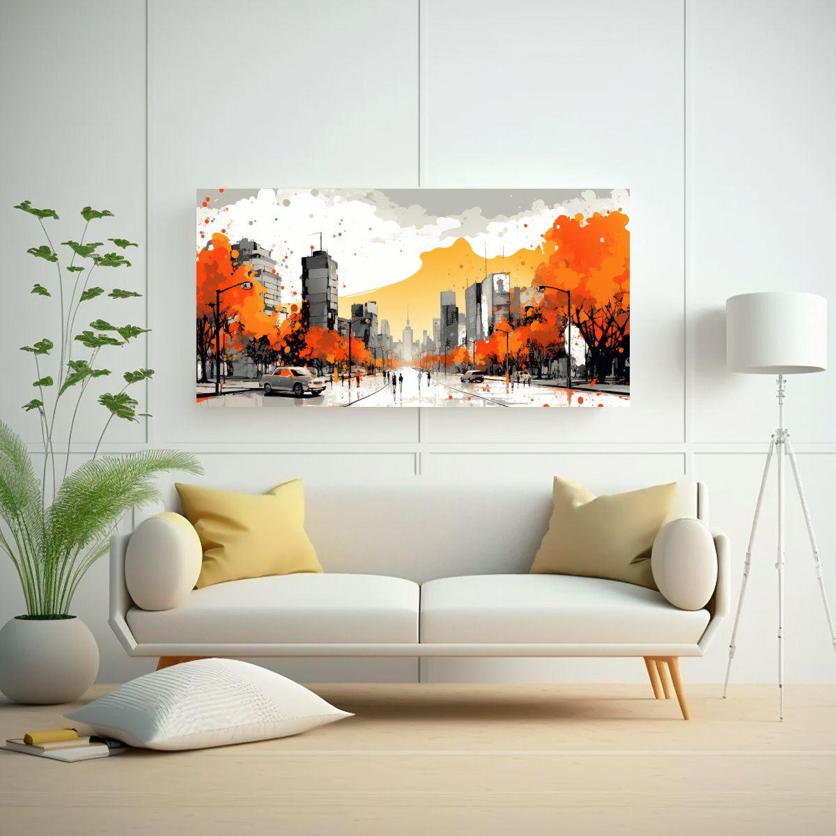 Pinturas De Decoración Minimalista Conceptual En  60x30cm-2