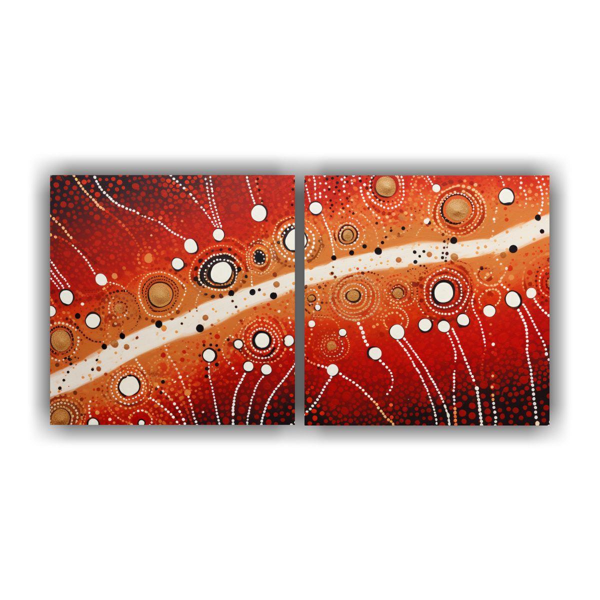 Pinturas Decorativas De Interpretación Abstracta 100x50 Cm-0