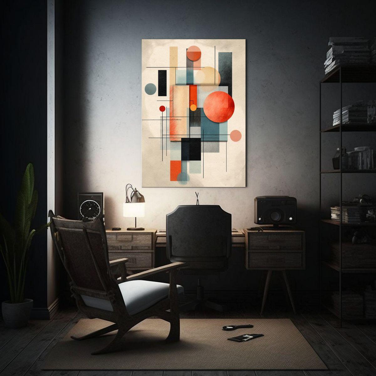 Arte De Pared Modernos En Cuadro Con Estilos 80x120cm-2