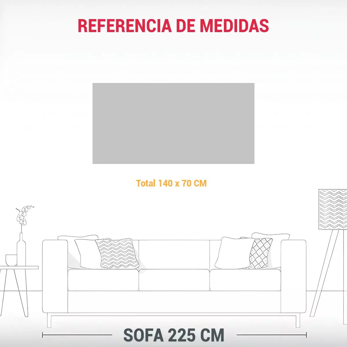 Cuadro De Tela Con Temática Económica: Oso 140x70cm-1