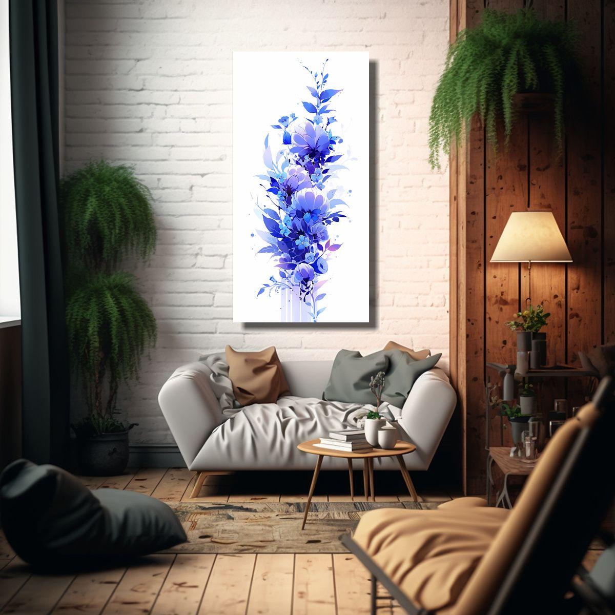 Pintura Mural De Expresión Artística, Atmósfera 50x100cm-2
