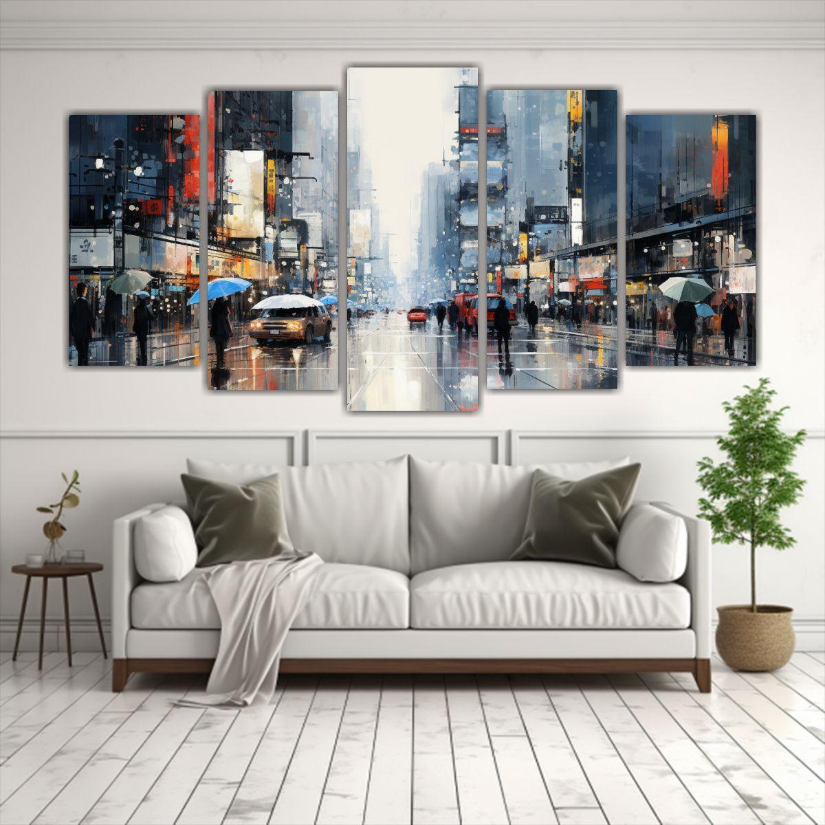 Pinturas Decorativas De Temática Dinámica Y 100x50 Cm-2