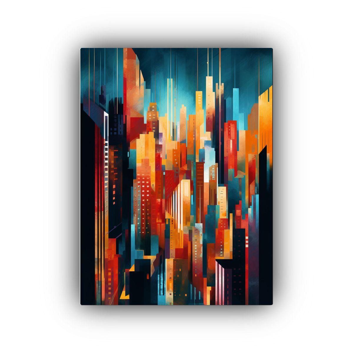 Cuadro Decorativo Abstracto Minimalista De La 20x30cm-0