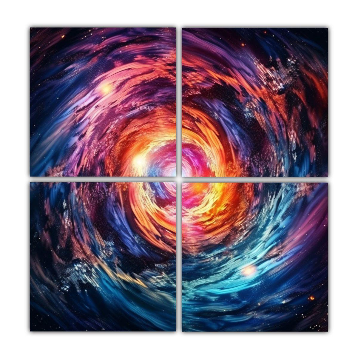 Pinturas Decorativas CH1018 Estilo Hiperrealista 120x120 Cm-0