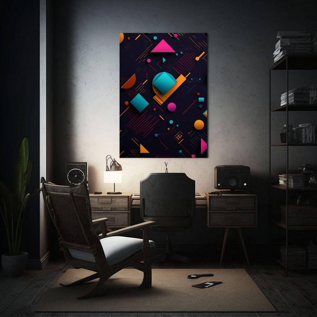 Pinturas Decorativas Estilo Galería Con Impacto 60x90 Cm-2