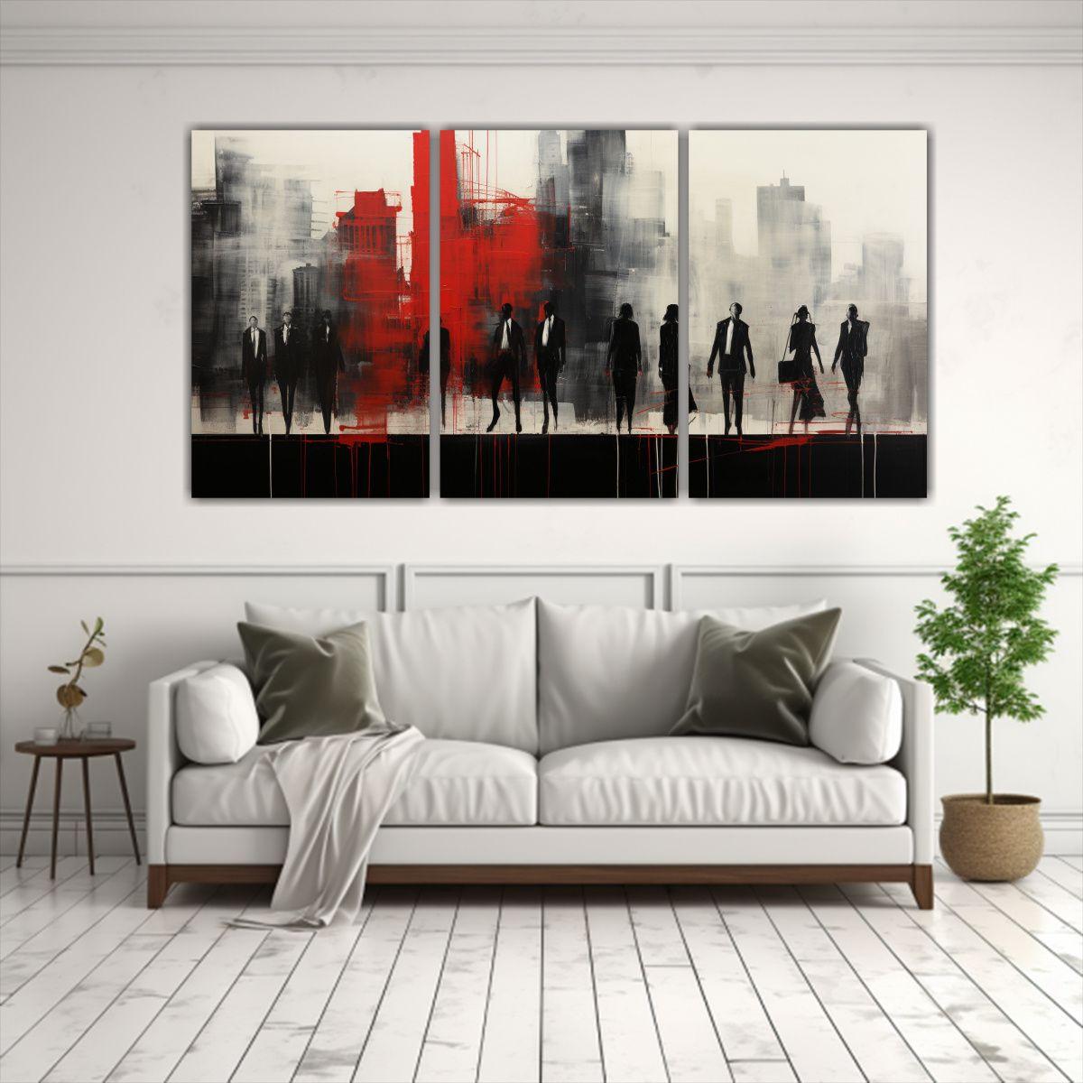 Set 3 Lienzos De Tela Creativa Full Color 120x60 Cm-2
