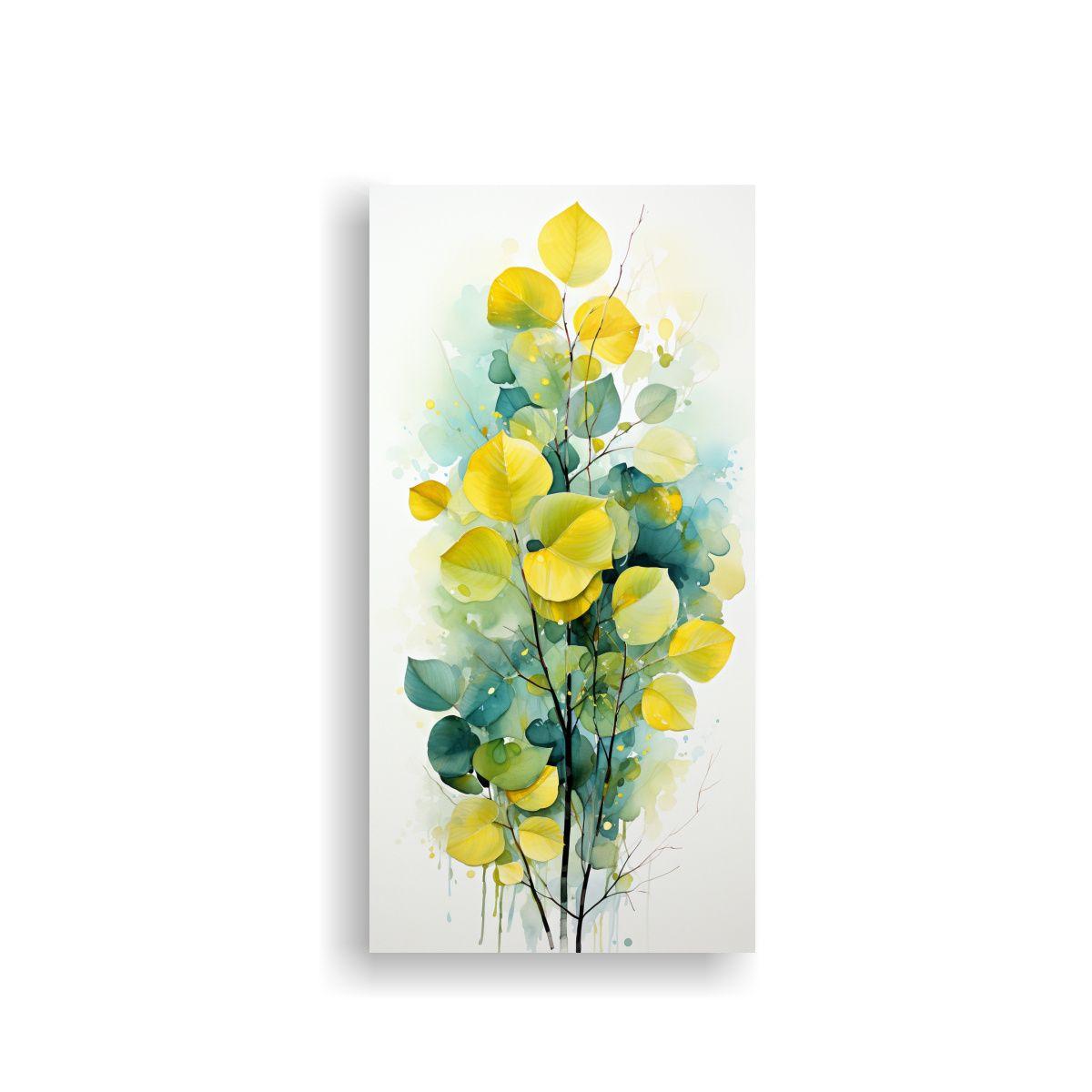 Lienzo De Tela Decoración Temática Abstracta Y F 80x160cm-0