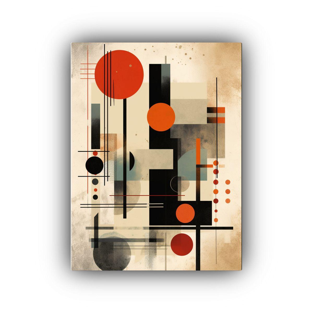 Cuadro Cuadro Abstracta Que Contrastan Contrastes 40x60cm-0