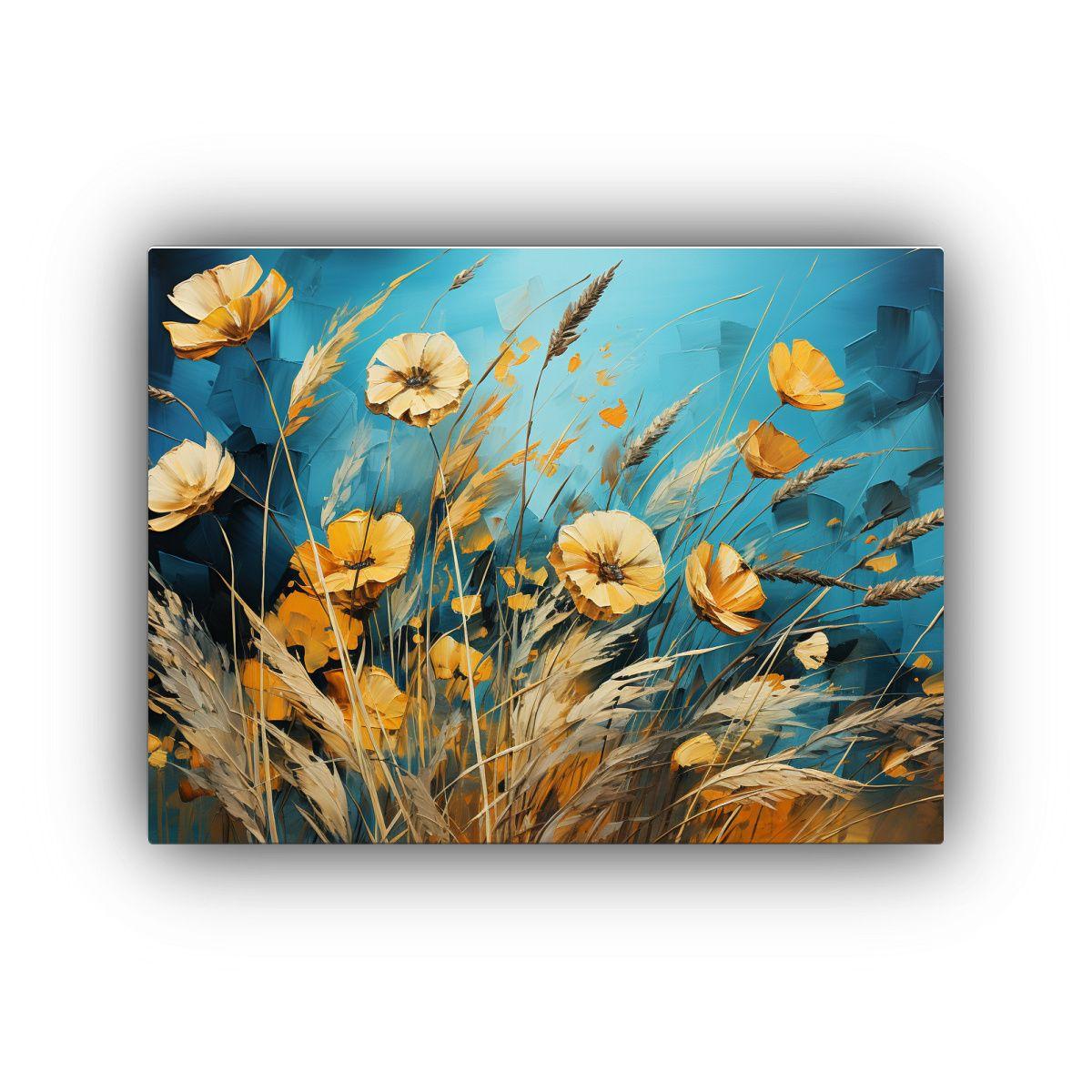 Pinturas Decorativas De Grano De Centeno En 40x30 Cm-0