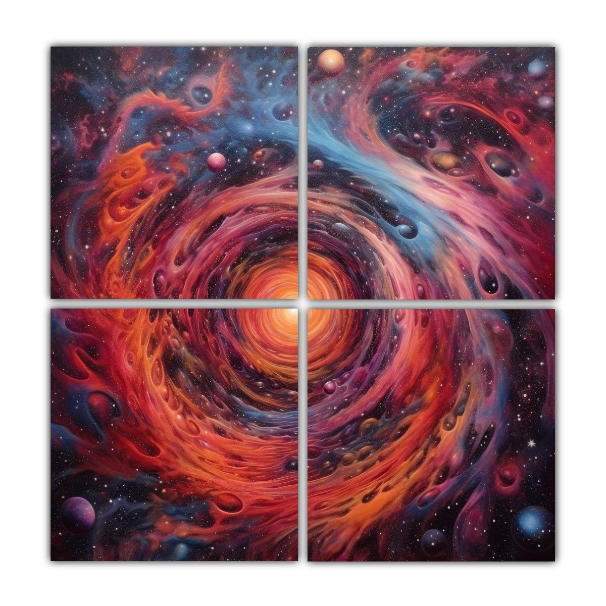 Arte De Pared Creativa Vastness And Beauty 120x120 Cm-0